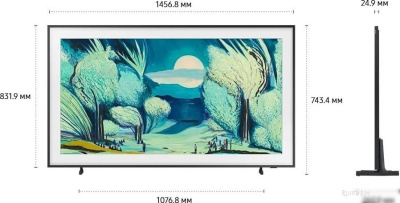 Телевизор Samsung The Frame QLED LS03F QE65LS03FAUXRU 