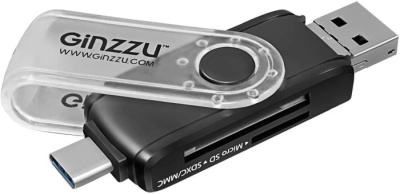 Кардридер Ginzzu GR-325B 