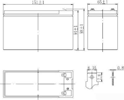 Delta HRL 12-9 (1234W) (12В/9 А·ч) 