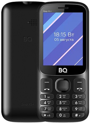 Кнопочный телефон BQ BQ-2820 Step XL+ (черный)