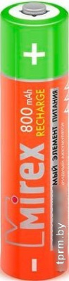 Аккумуляторы Mirex AAA 800mAh 4 шт HR03-08-E4 