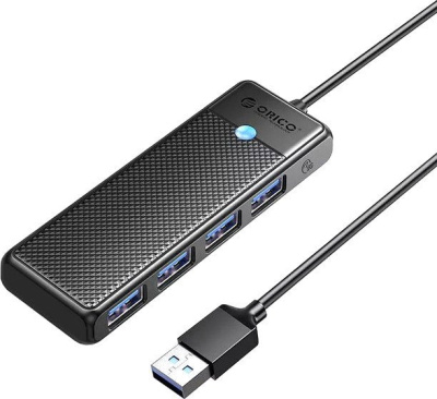 USB-хаб Orico PAPW4A-U3-015-BK-EP 
