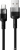 Кабель AccesStyle AC30-T100 USB Type-A - USB Type-C (1 м, черный) 