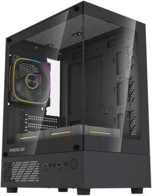Корпус Powercase Vision Micro M1 ARGB CVMM1B-A3
