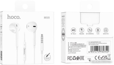 Наушники Hoco M101 (белый) 