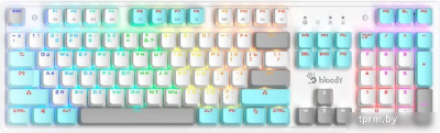 Клавиатура A4Tech Bloody S510N (белый, Bloody BLMS Red) 