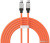Кабель Baseus CoolPlay Series USB Type-C - USB Type-C (2 м, оранжевый) Кабель Baseus CoolPlay Series USB Type-C - USB Type-C (2 м, оранжевый)