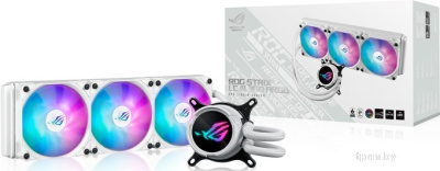 Жидкостное охлаждение для процессора ASUS ROG Strix LC III 360 ARGB WHT 