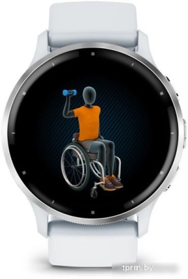 Garmin Venu 3 (белый, с силиконовым ремешком) 