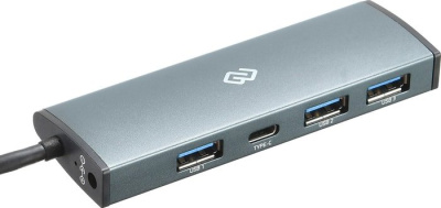 USB-хаб Digma HUB-3U3.0С-UC-G 