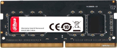 Оперативная память Dahua 8ГБ DDR4 SODIMM 3200 МГц DHI-DDR-C300S8G32 