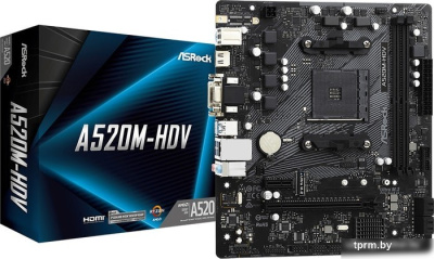 Материнская плата ASRock A520M-HDV 