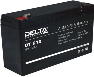Delta DT 612 (6В/12 А·ч) 