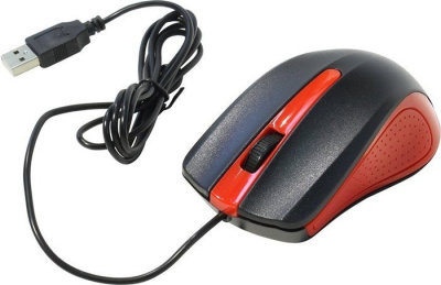 Мышь Oklick 225M Black/Red (288237) 