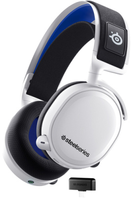 Наушники SteelSeries Arctis 7P+ Wireless (белый)