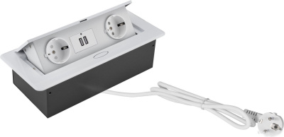 CACTUS CS-SOCKET-EU/USBA-WH 