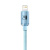 Кабель Baseus Crystal Shine USB Type-A - Lightning (2 м, голубой) 