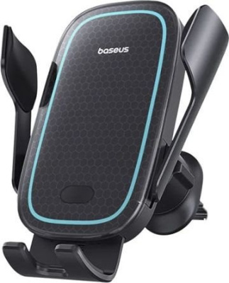 Держатель для смартфона Baseus Milky Way Pro Series Wireless Charging Electric Car Mount Phone Holder 15W C40357000111-00 