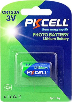 Батарейка PKCELL CR123A-1B (1 шт) 