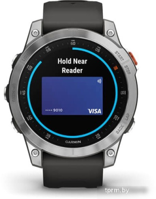 Умные часы Garmin Epix Gen 2 (cланцевая сталь/черный) 