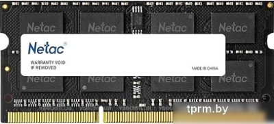 Оперативная память Netac Basic 4GB DDR3 SODIMM PC3-12800 NTBSD3N16SP-04 
