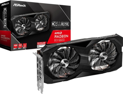 ASRock Radeon RX 6600 Challenger D 8GB RX6600 CLD 8G 
