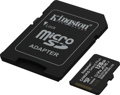 Kingston Canvas Select Plus microSDXC 128GB SDCS3/128GB (с адаптером) 